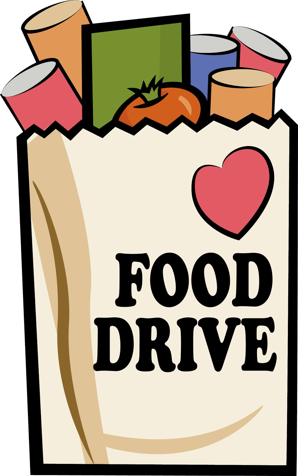 12 Food Drive Graphics Images