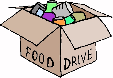 Canned-Food Drive Clip Art