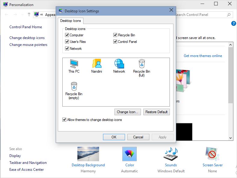 Change Icons On Desktop Windows 1.0