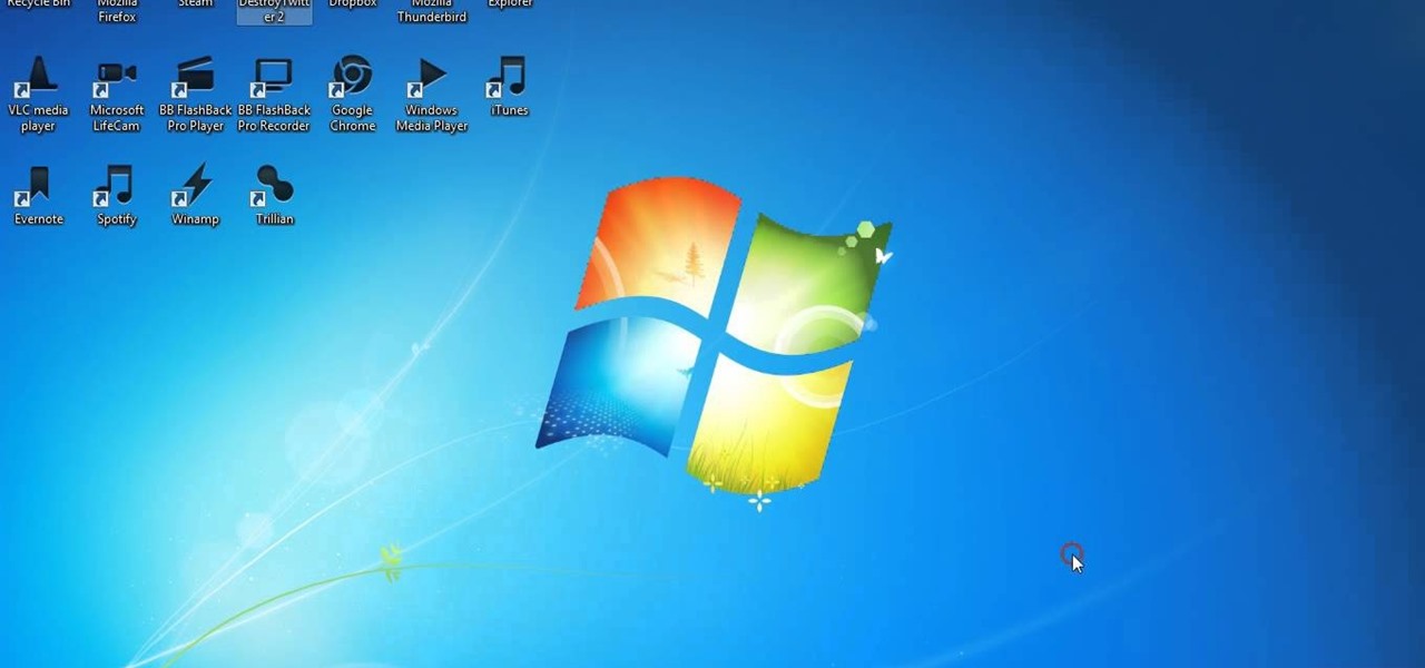 Change Taskbar Icons Windows 7