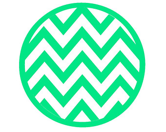 Chevron Circle Clip Art