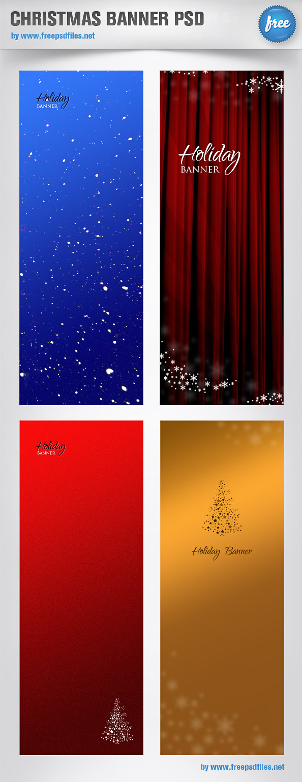 Christmas Banner Templates Free