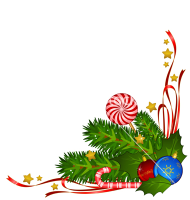 Christmas Border Vector