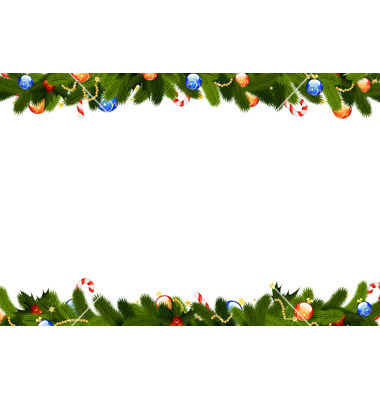 Christmas Frame Vector