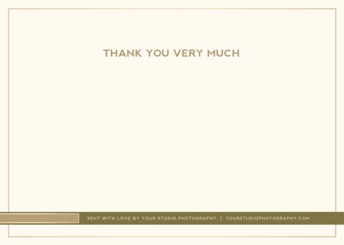 Client Thank You Cards Template