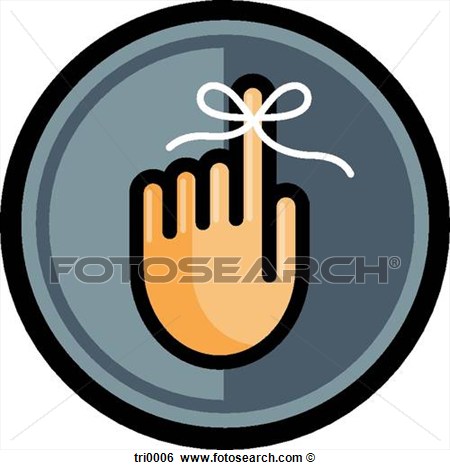 Clip Art Reminder Finger