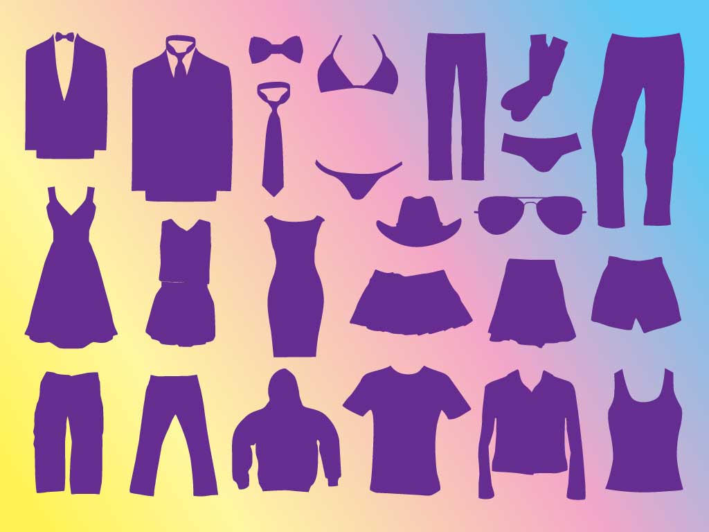 Clothing Silhouette Clip Art