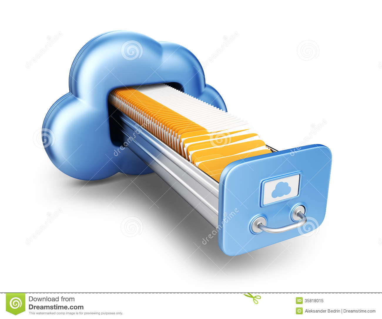 Cloud Data Storage Icon