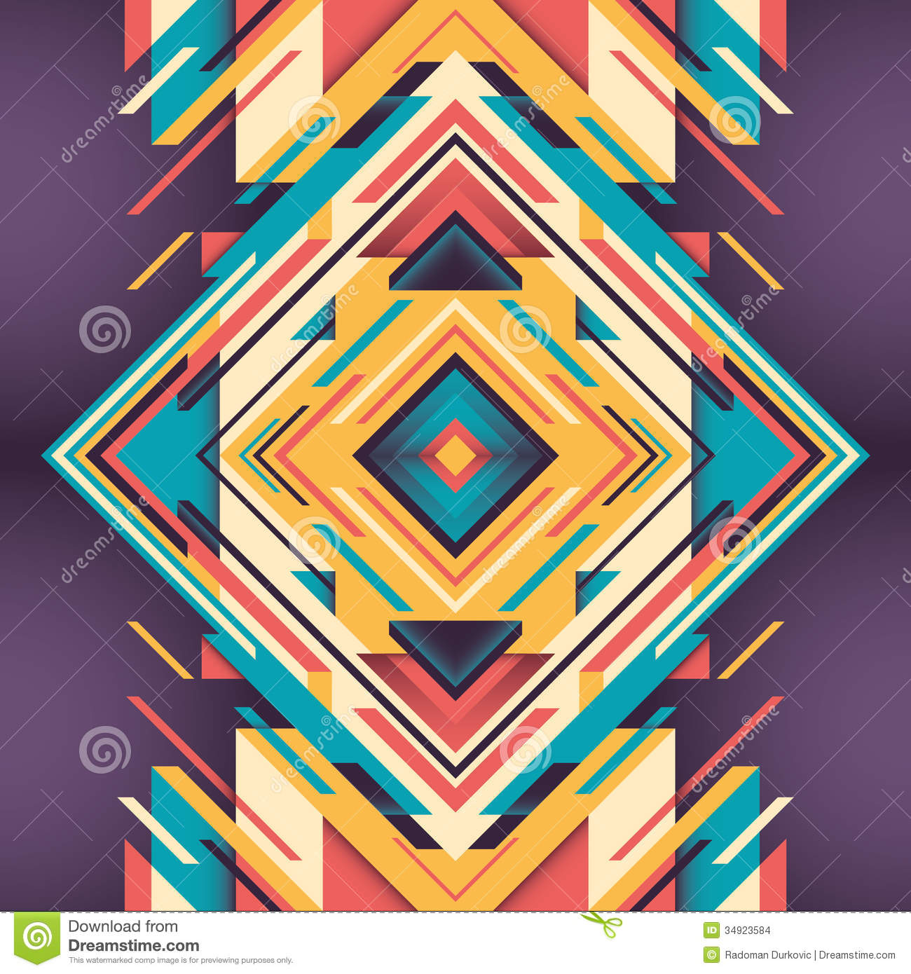 Colorful Geometric Designs