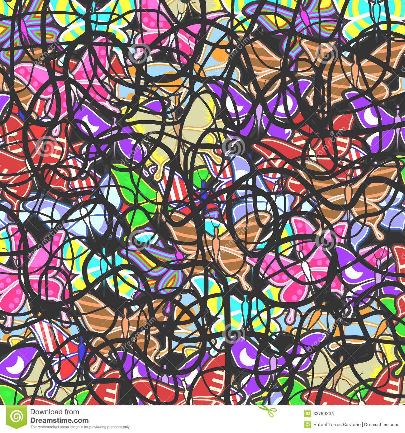 Colorful Mosaic Design Colorful Mosaic Design