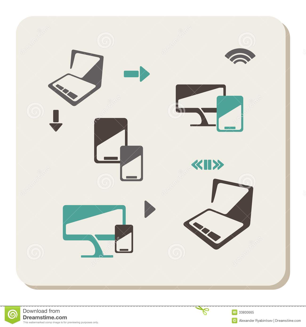 Computer Icon Set