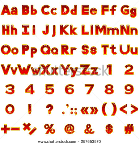 Computer Letters and Numbers Computer Letters and Numbers