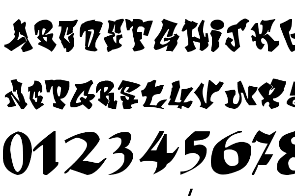 Crazy Calligraphy Fonts