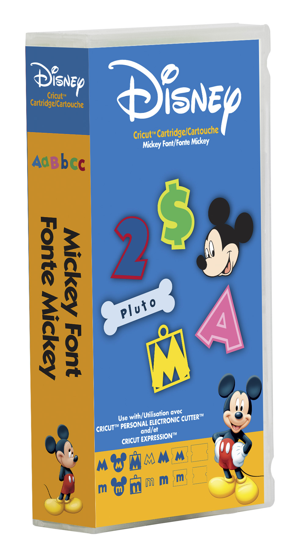 Cricut Disney Cartridge Mickey Font