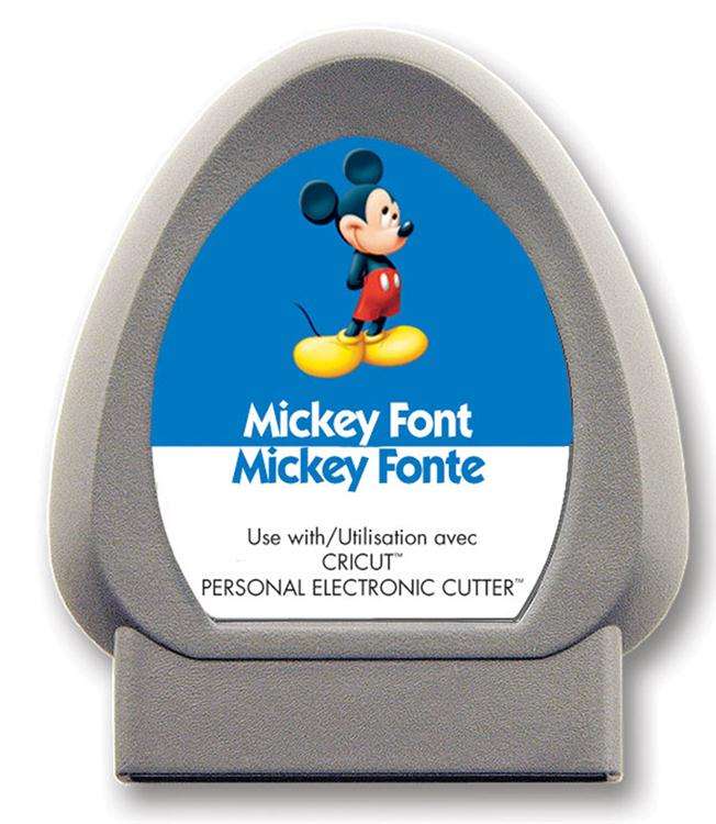 Cricut Disney Cartridge Mickey Font