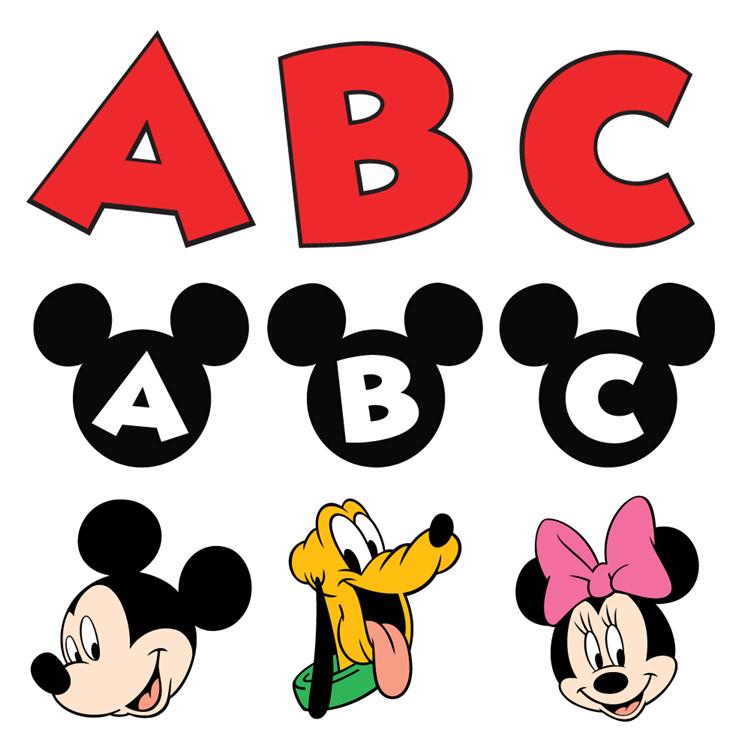 Cricut Disney Cartridge Mickey Font