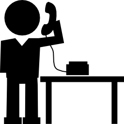 Customer Phone Call Icon