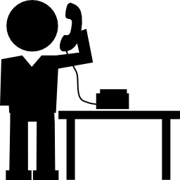 Customer Phone Call Icon Customer Phone Call Icon