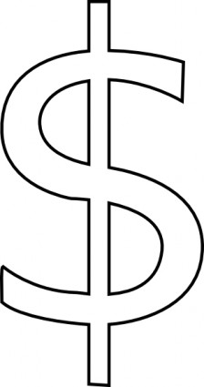 Dollar Sign Clip Art