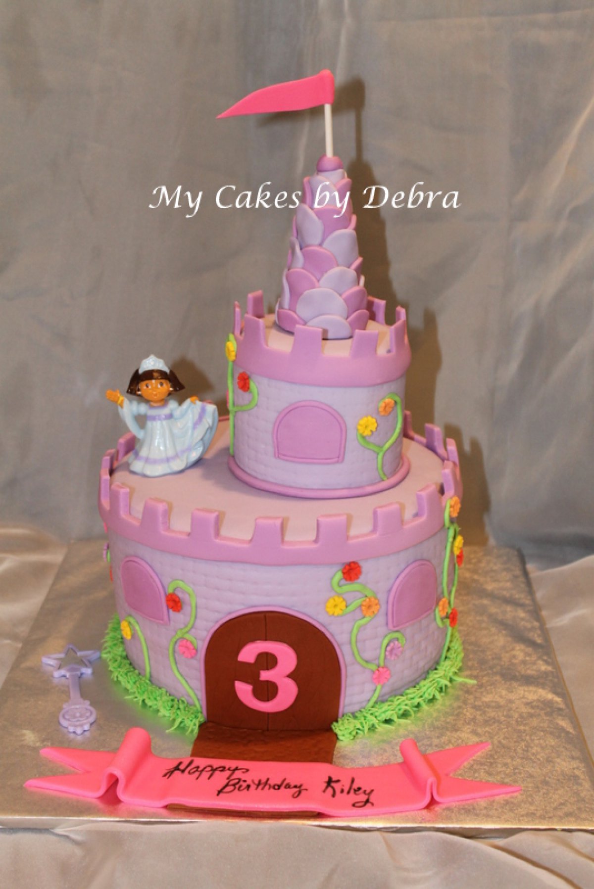 Dora Princess Birthday Cake