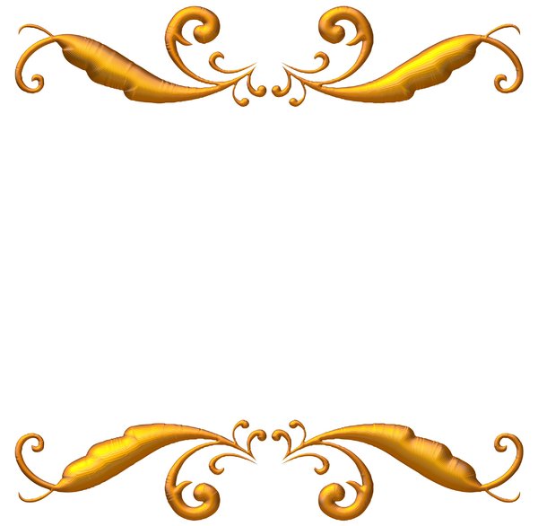 Elegant Gold Borders and Frames