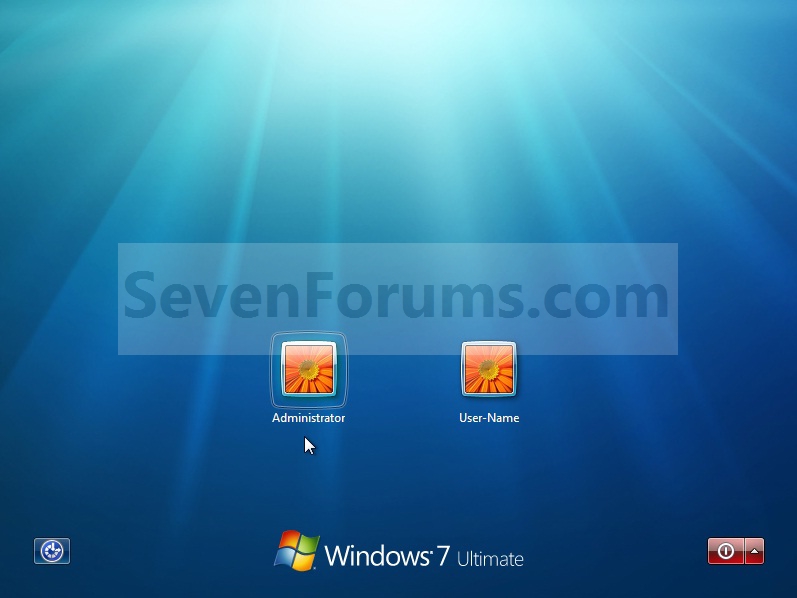 Enable Administrator Account Windows 7