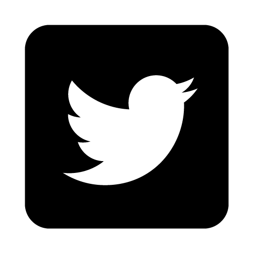 Facebook Twitter Instagram Logos Black and White