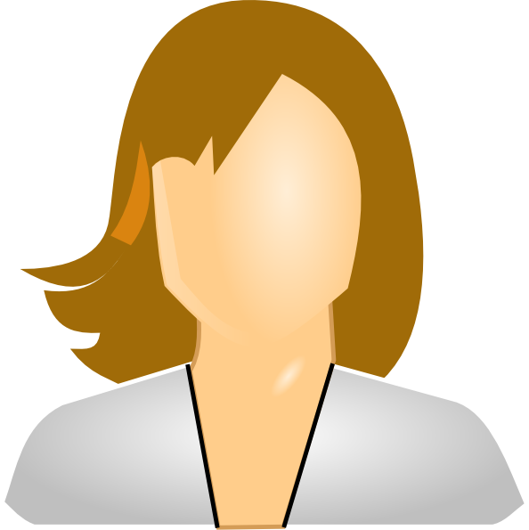 Female User Icon Clip Art