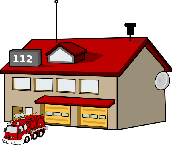 Fire Station Clip Art Free