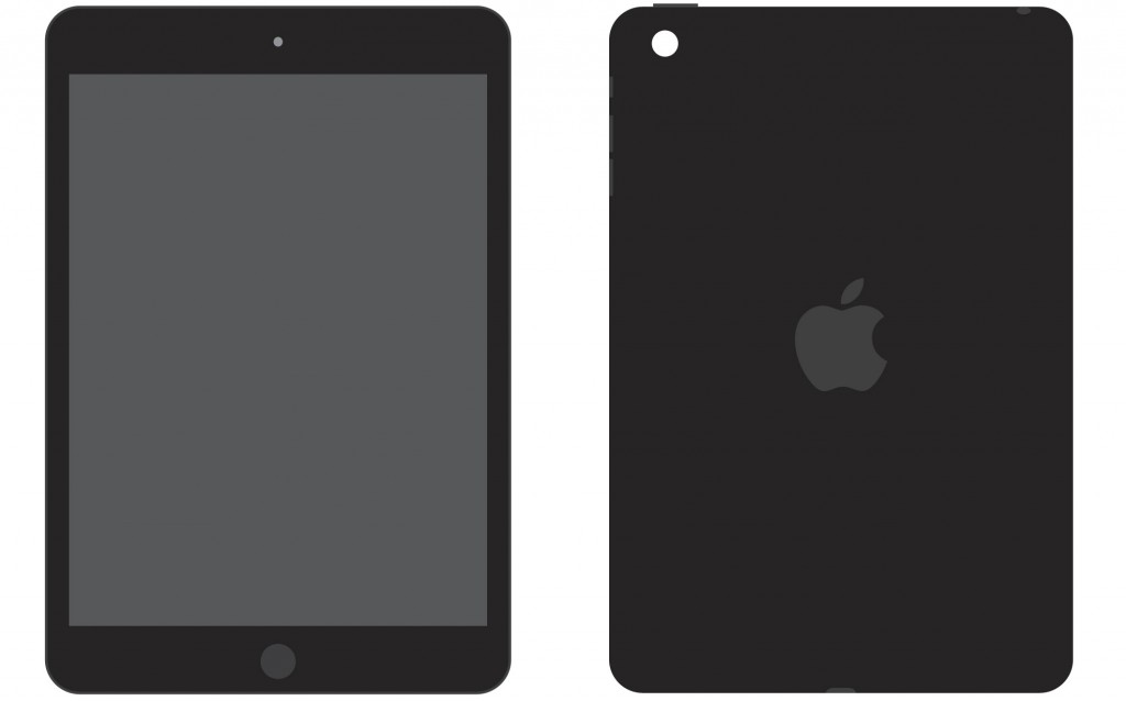 Flat iPad Vector