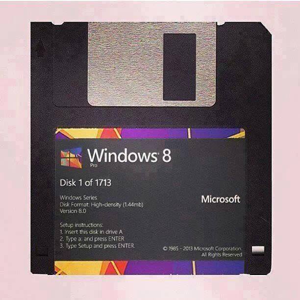 Floppy Disk On Windows 8