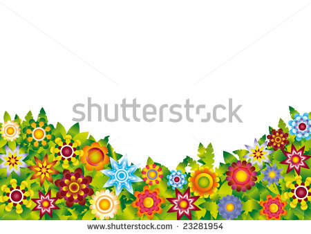 Flower Garden Clip Art