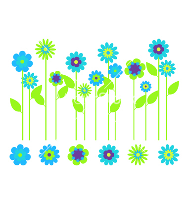 Flower Garden Vector