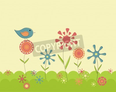 Flower Garden Vector