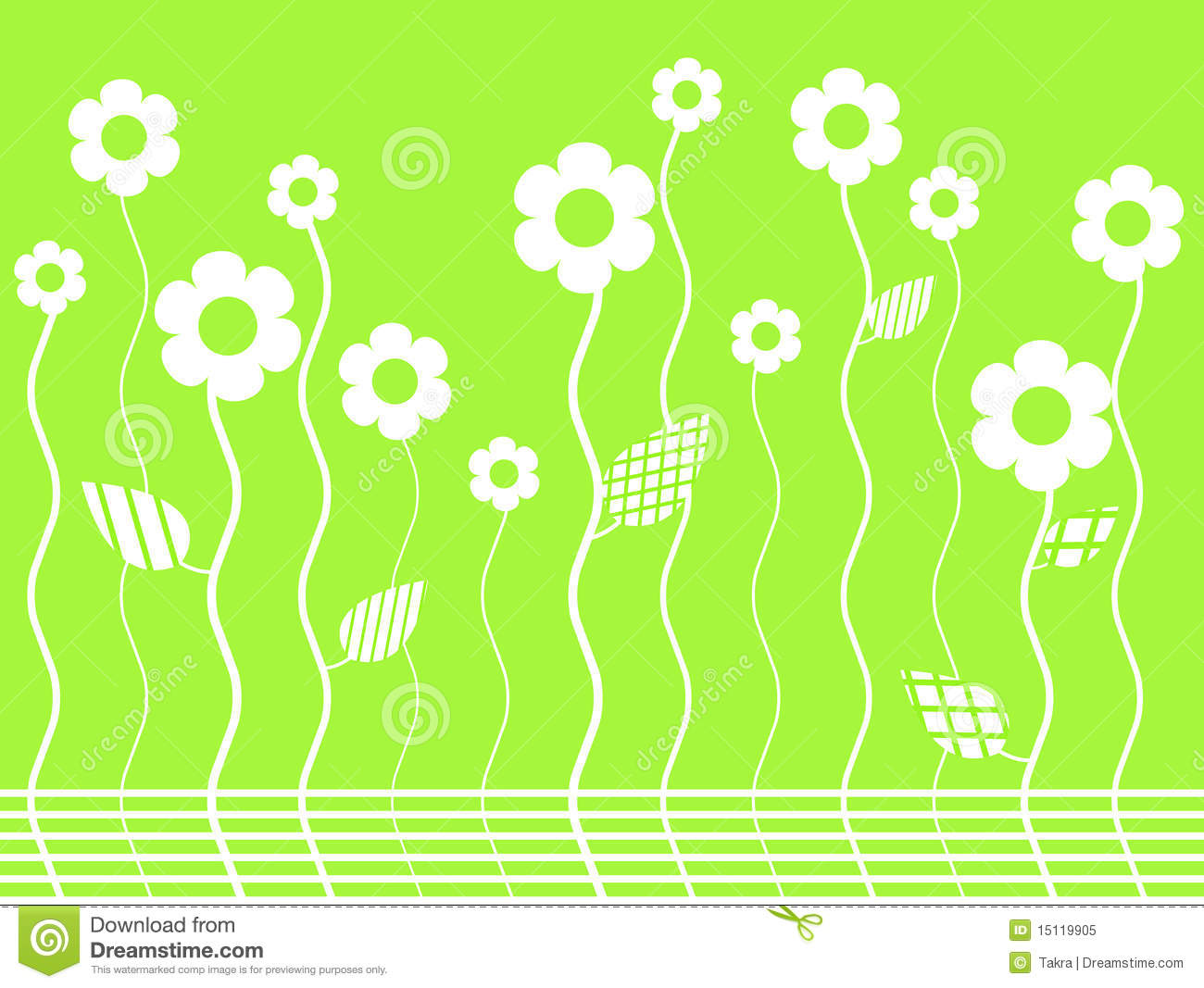 Flower Garden Vector