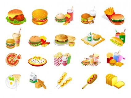 18 Photos of Free Vector Food Clip Art