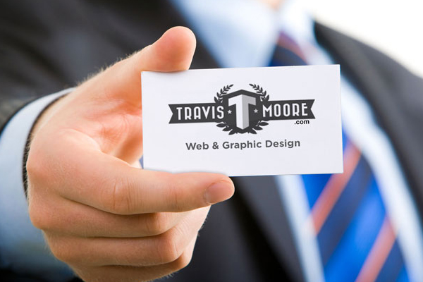 Free Business Card Mockup Template PSD