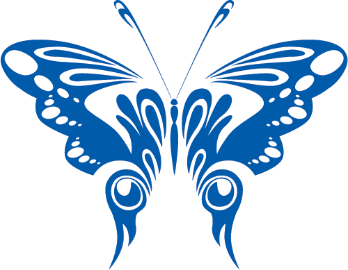 Free Butterfly Vector Clip Art