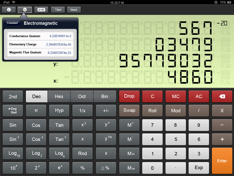 Free Calculator Download for iPad