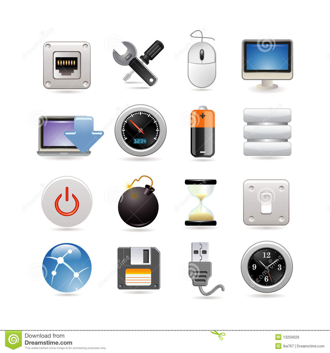 Free Computer Icon Set