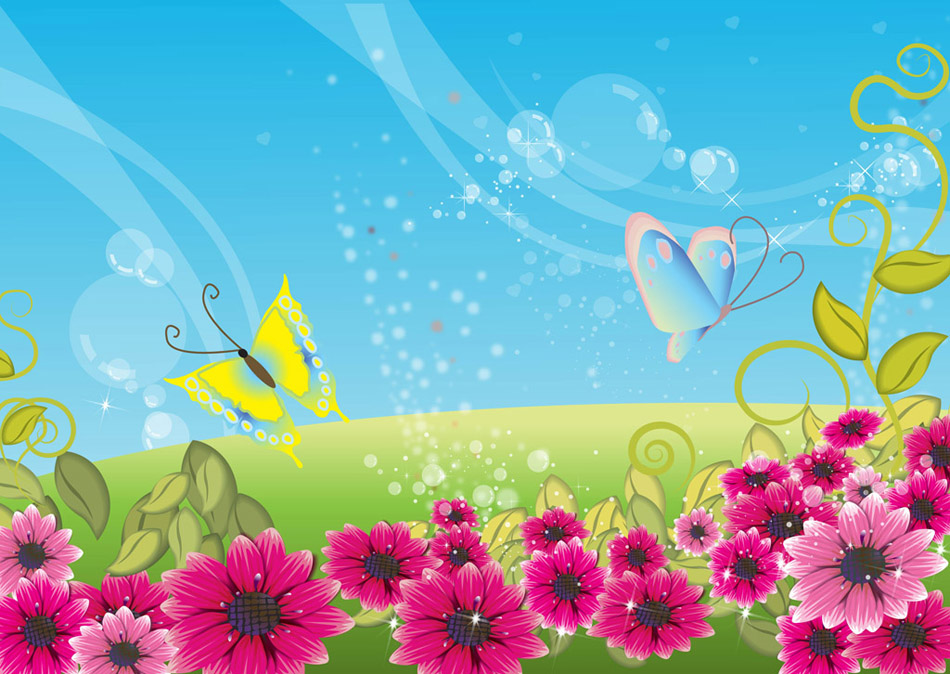 16 Spring Vector Graphics Images