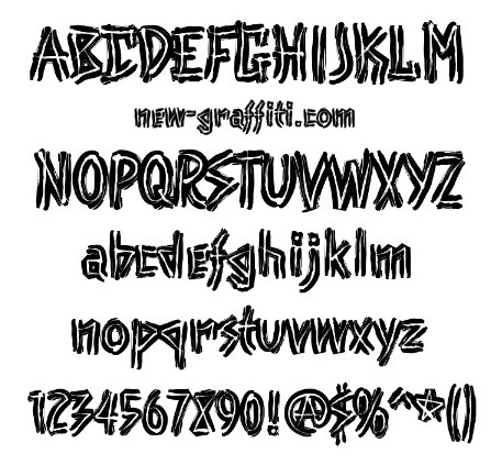 Free Graffiti Font Styles