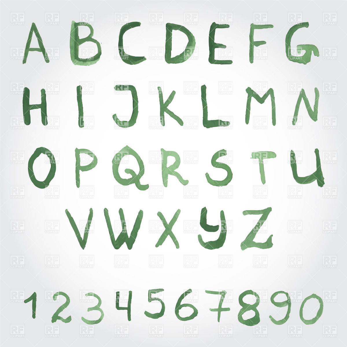 Free Hand Painted Fonts