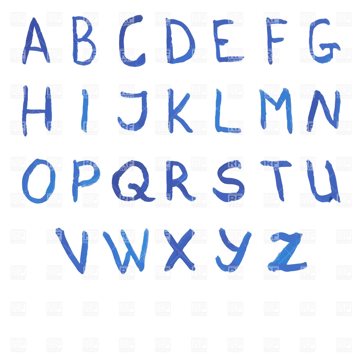 Free Hand Painted Fonts