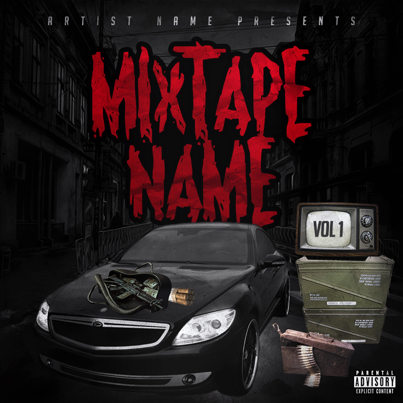 Free Mixtape Cover Templates Free Mixtape Cover Templates