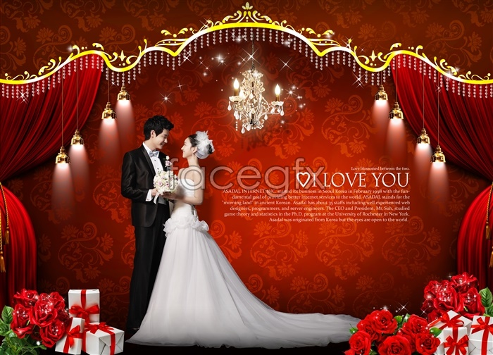 Free Photoshop Wedding Templates Psd