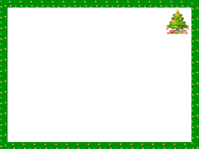 Free Printable Christmas Postcard Border