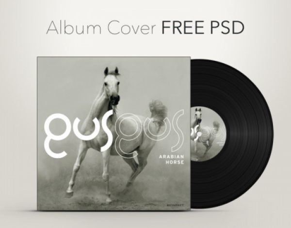 11 PSD Vinyl Record Album Covers Images