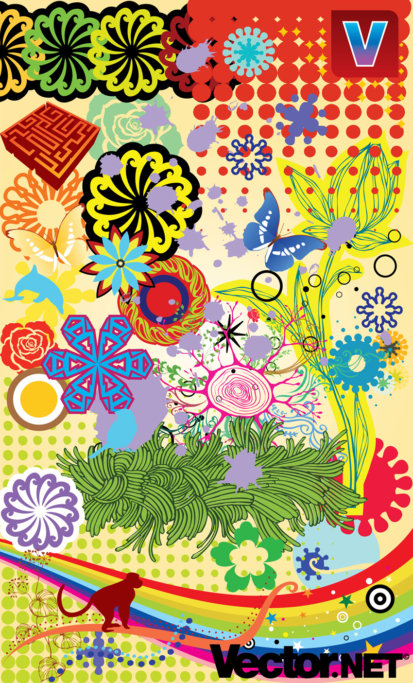 Free Spring Vector Art