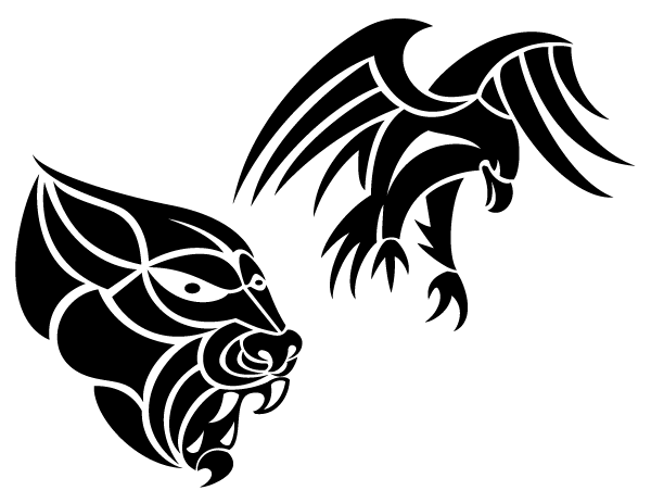 Free Tribal Vector Clip Art Free Tribal Vector Clip Art